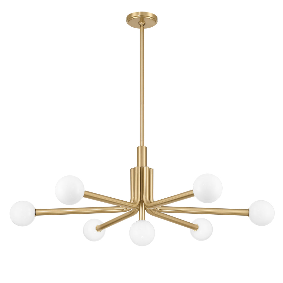 Stockholm 40" Chandelier - Champagne Gold