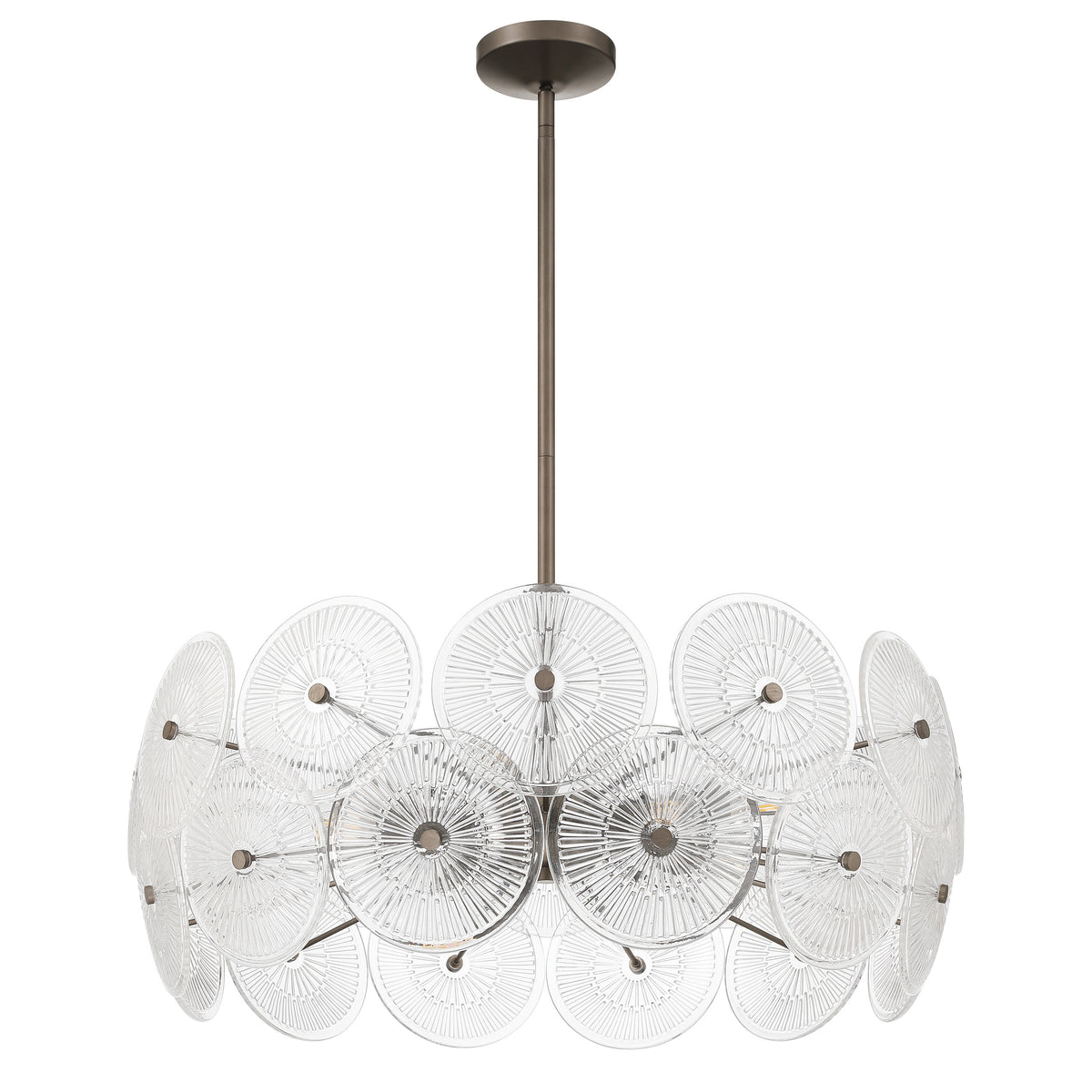 Avril 29" Pendant Light - Forged Bronze