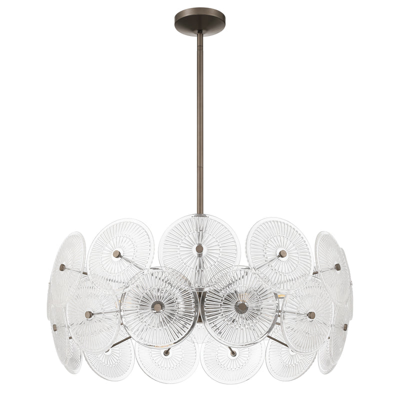 Avril 29" Pendant Light - Forged Bronze