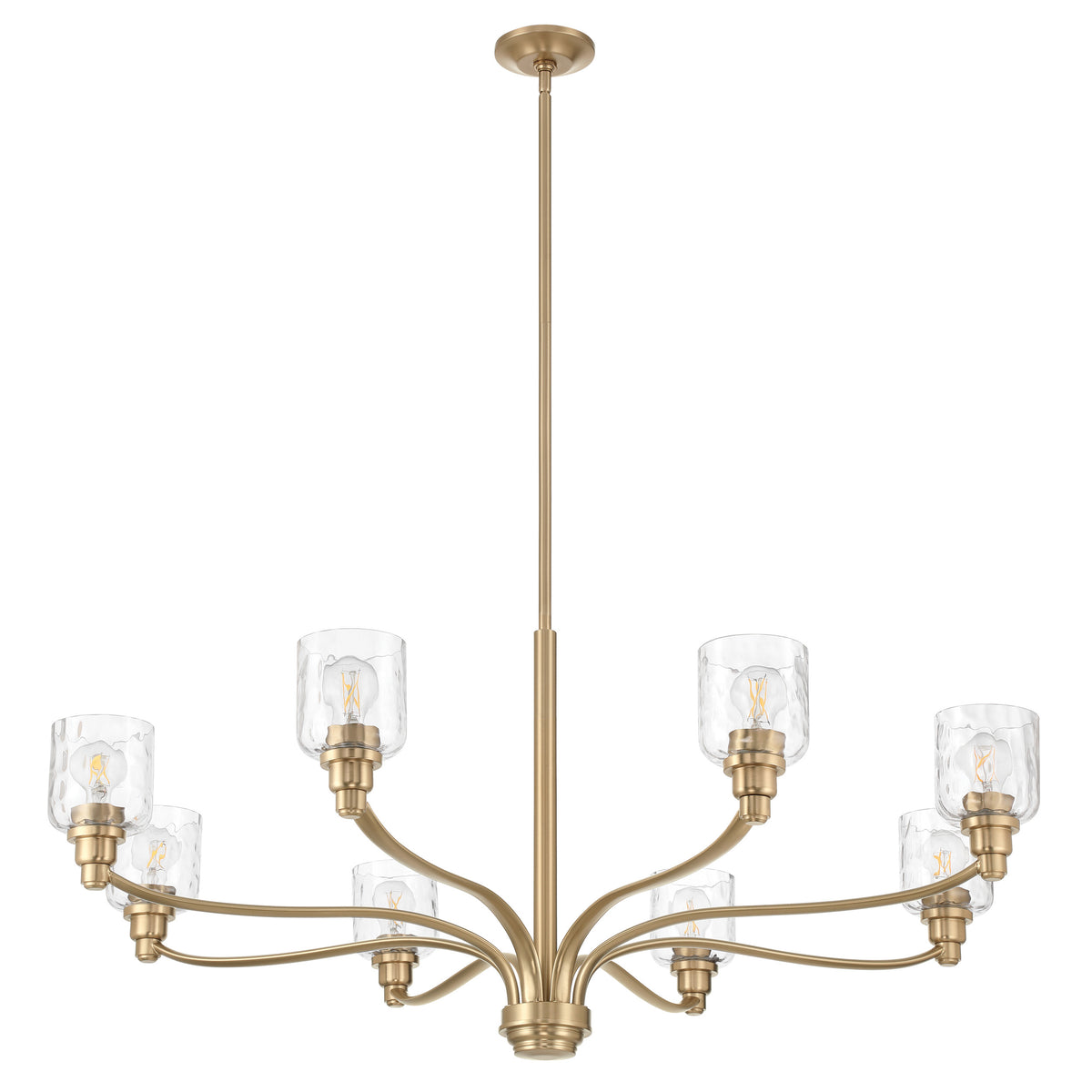 Laurent 47" Chandelier - Champagne Gold