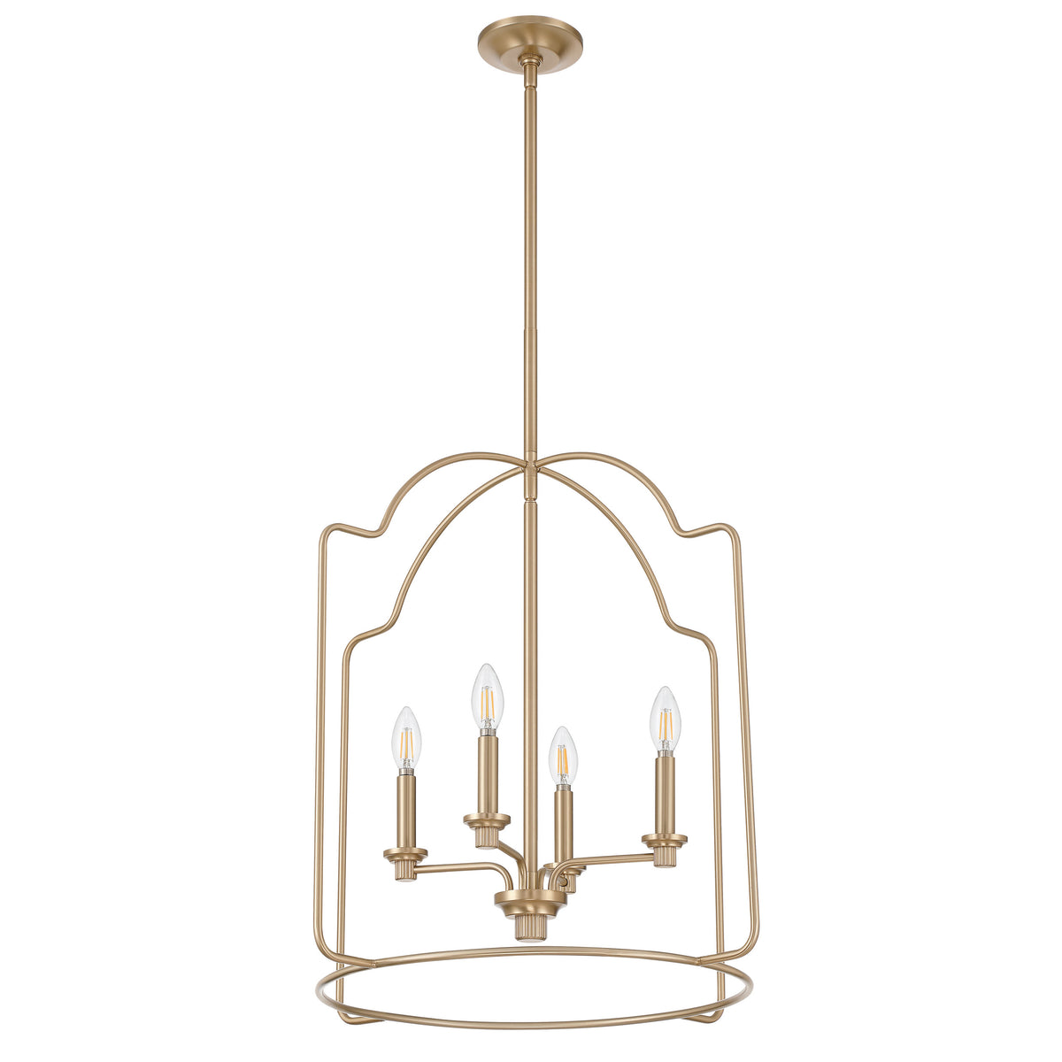 Gwyneth 24" Pendant Light - Champagne Gold