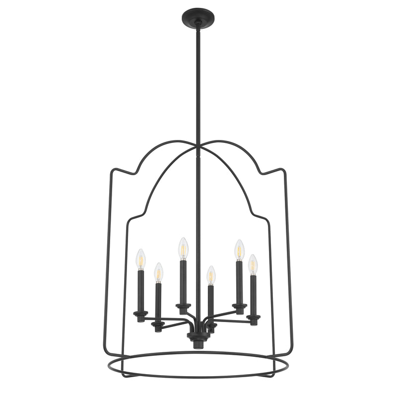 Gwyneth 32" Pendant Light - Matte Black