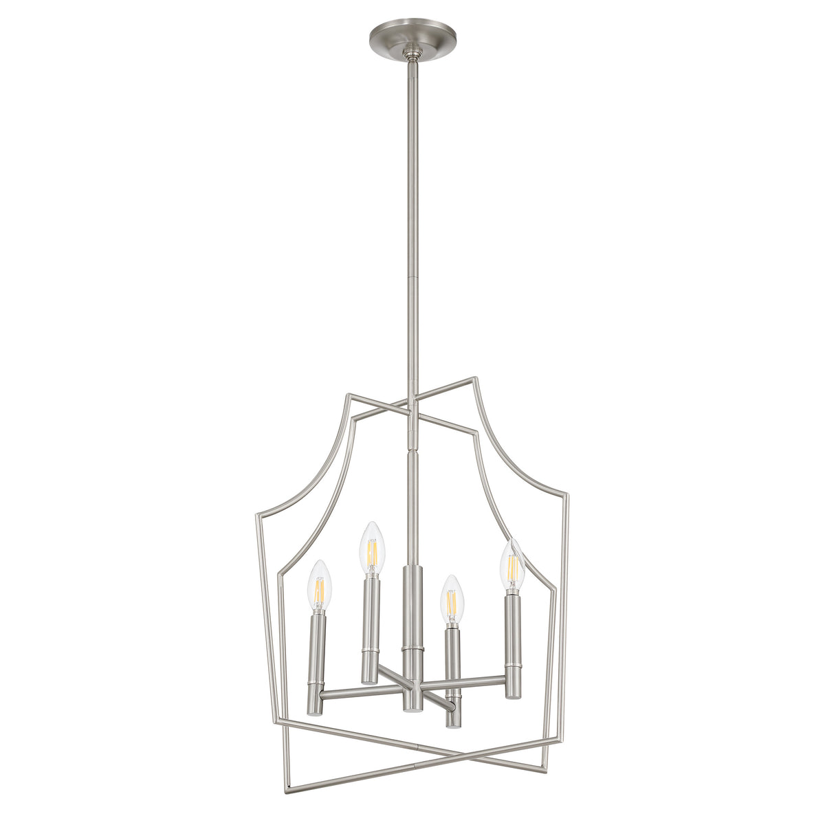Declan 22" Pendant Light - Brushed Nickel
