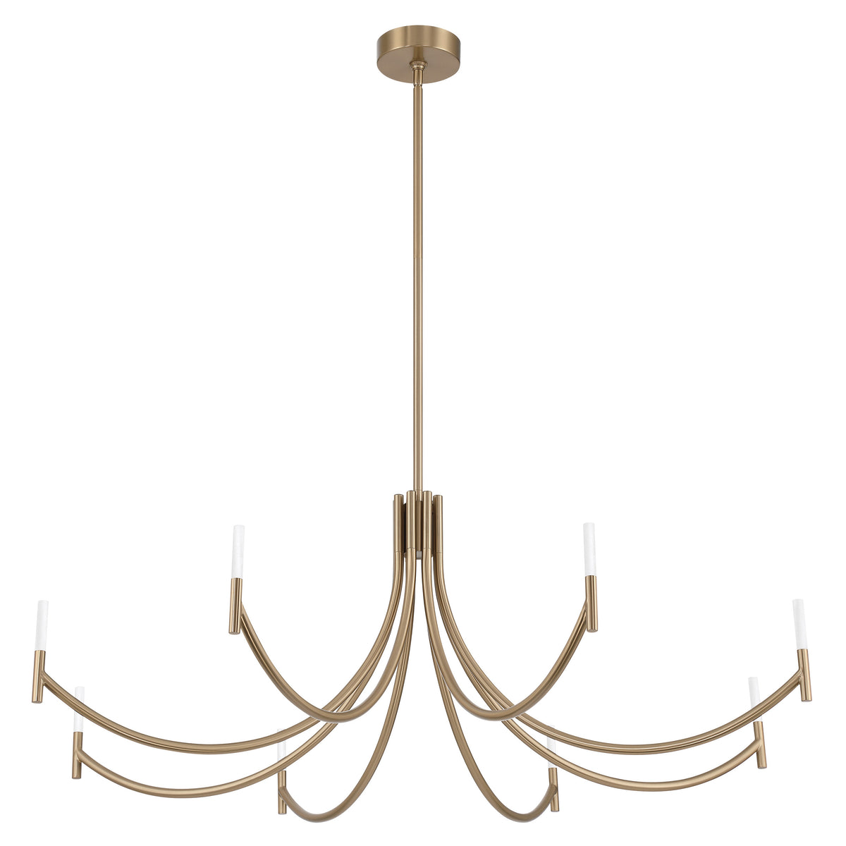 Allegretto 48" LED Chandelier - Champagne Gold