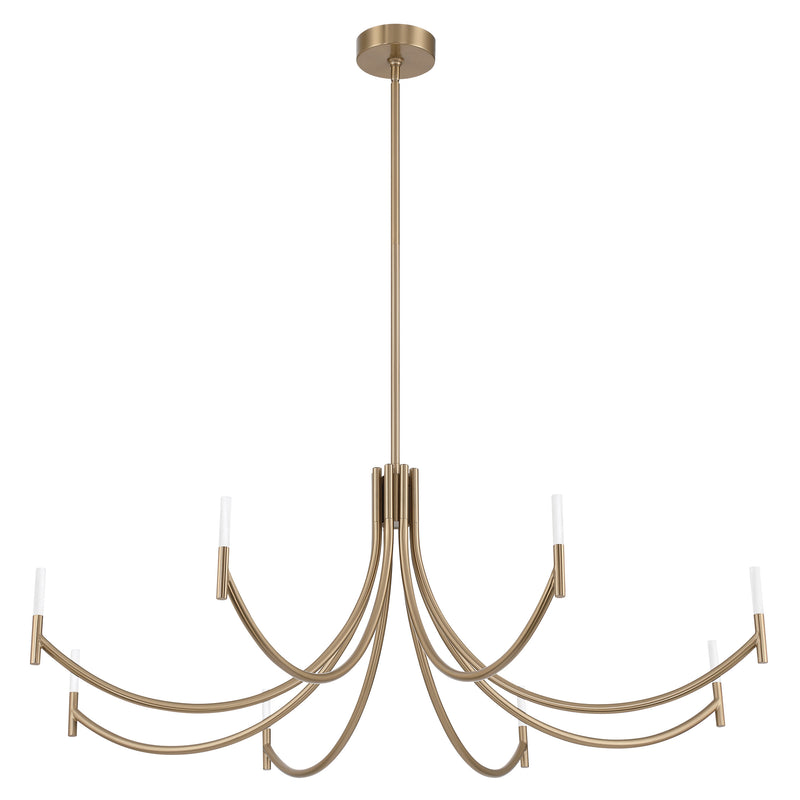 Allegretto 48" LED Chandelier - Champagne Gold