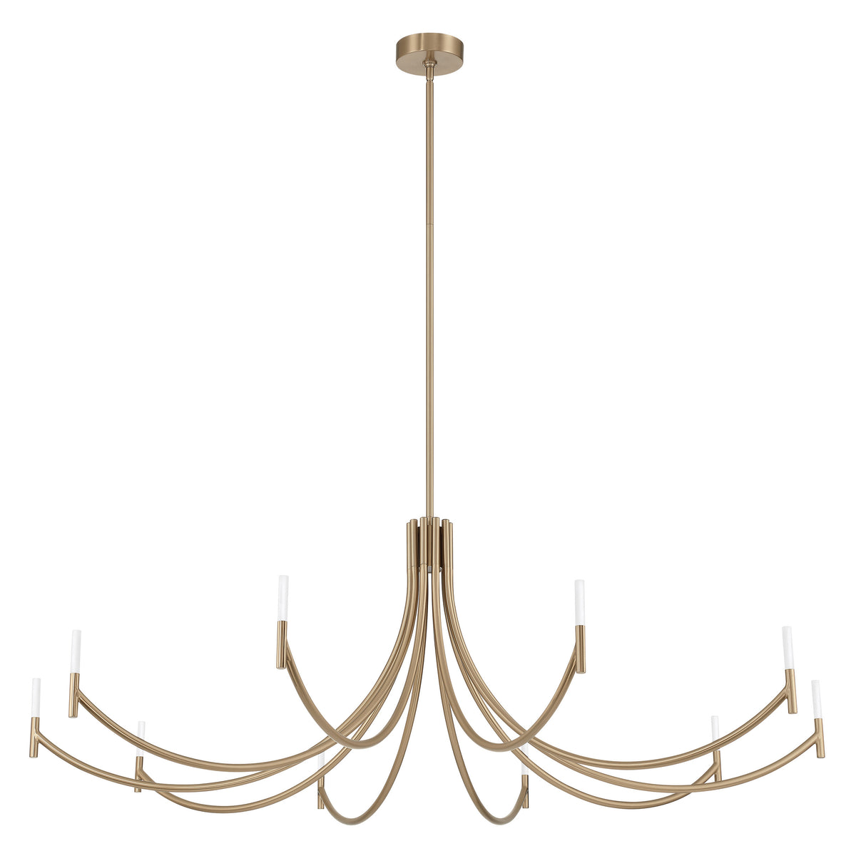Allegretto 60" LED Chandelier - Champagne Gold