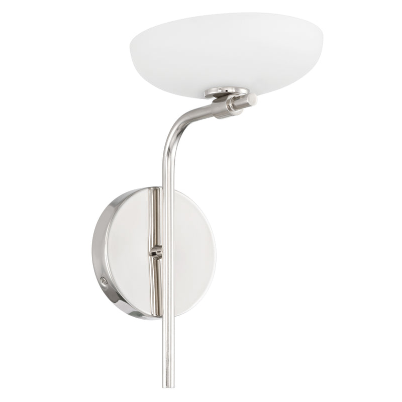 Roslyn 12" LED Wall Sconce - Polished Nickel