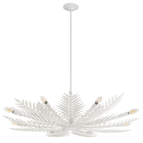 Areka 42" Chandelier - Plaster White