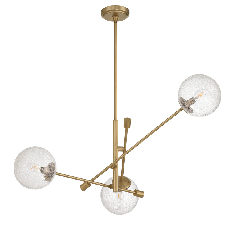Goddard 31" Chandelier - Champagne Gold