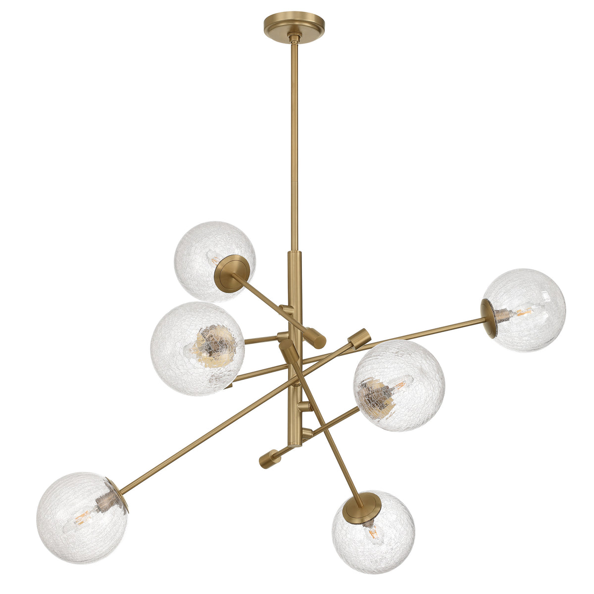 Goddard 40" Chandelier - Champagne Gold