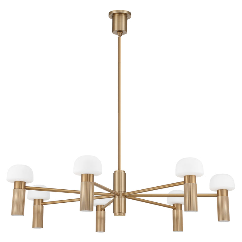 Callum 44" 5CCT LED Chandelier - Champagne Gold