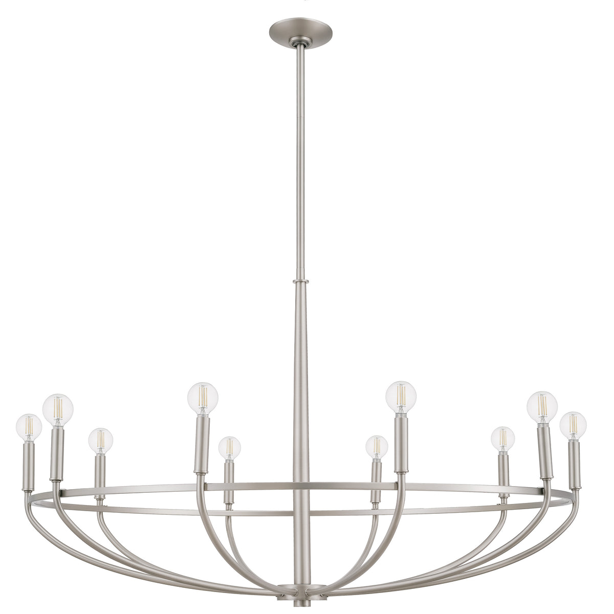 Walsen 42" Chandelier - Antique Nickel