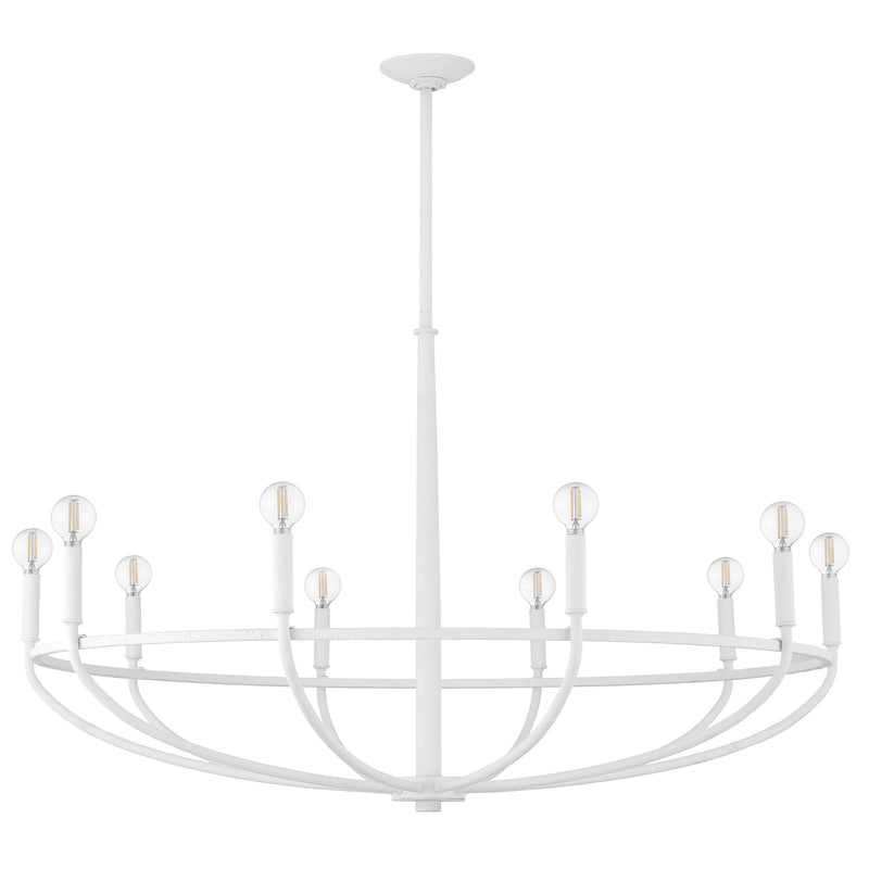 Walsen 42" Chandelier - Plaster White