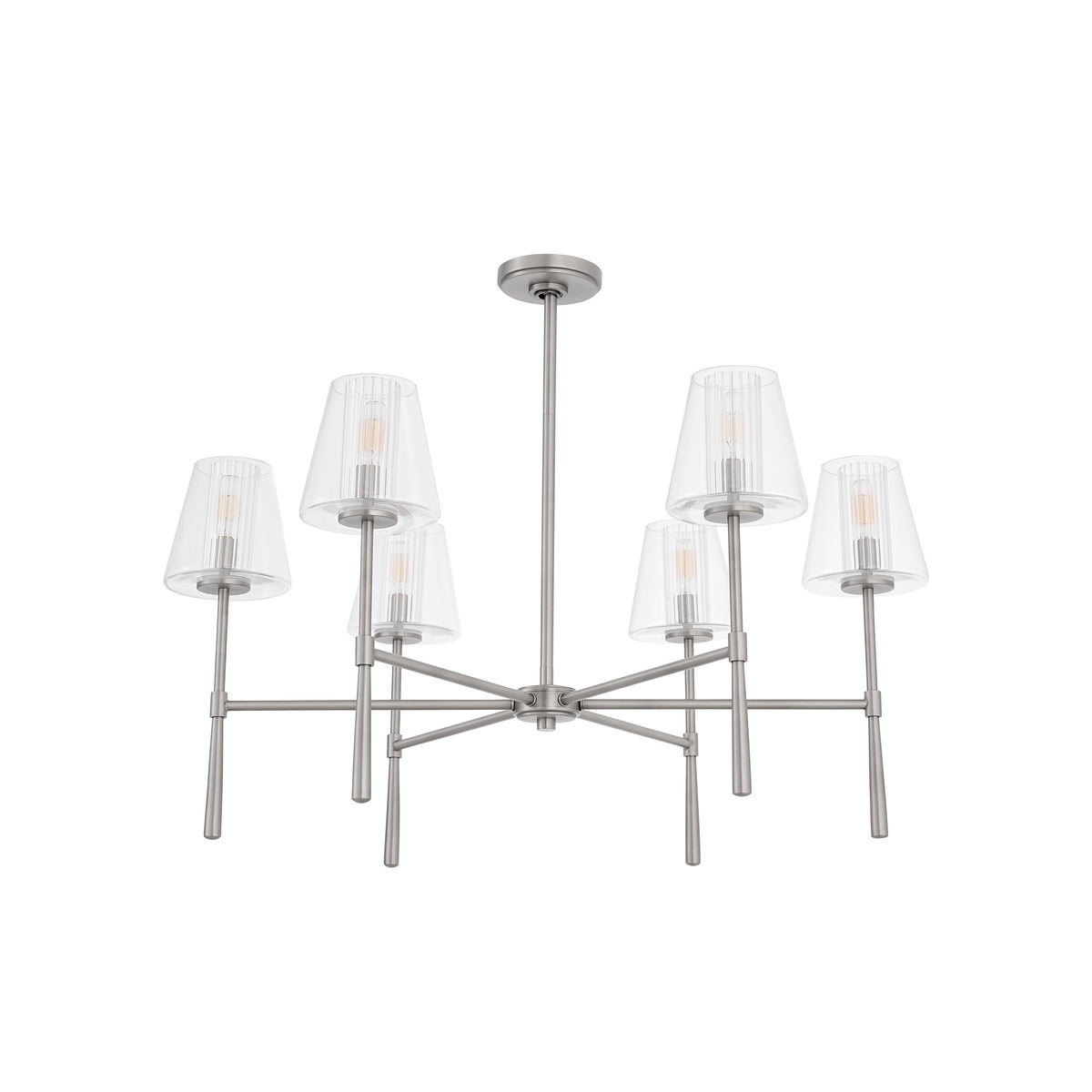 Montaine 36" Chandelier - Antique Nickel