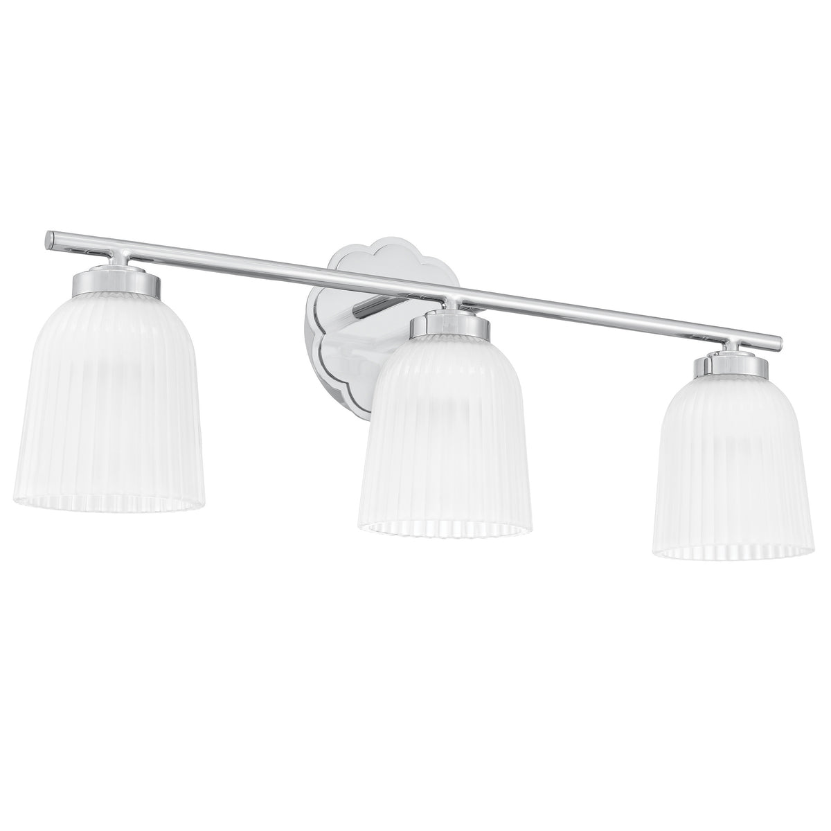 Claudia 24" Vanity Light - Polished Nickel