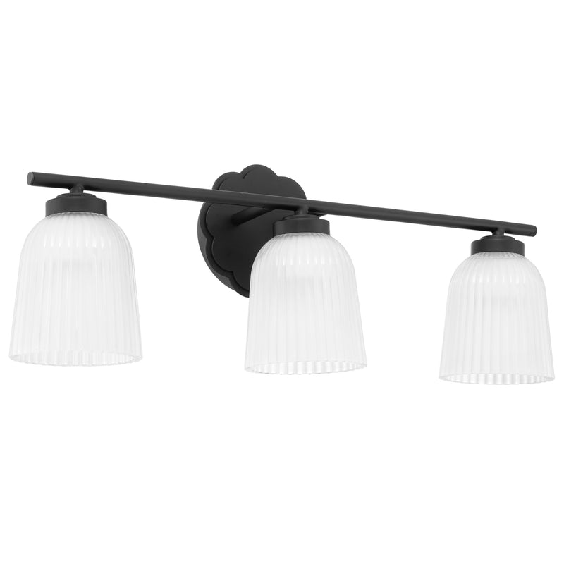 Claudia 24" Vanity Light - Matte Black