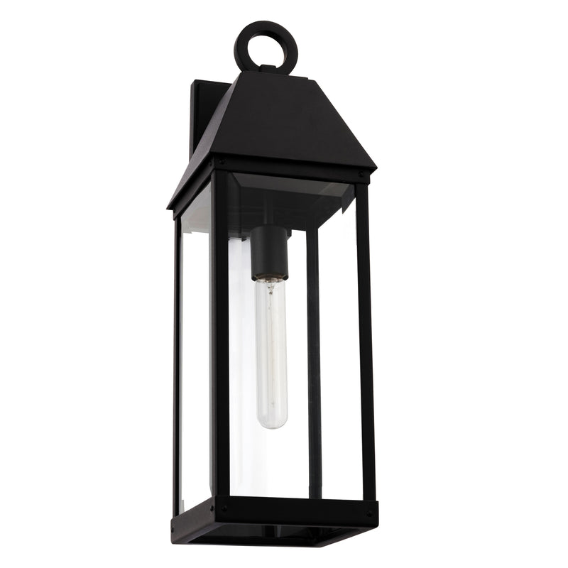 Glenwood 22" Exterior Wall Sconce - Textured Black