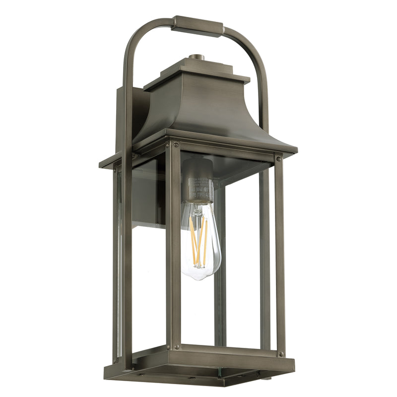 Hines Hill 18" Exterior Wall Sconce - Forged Bronze