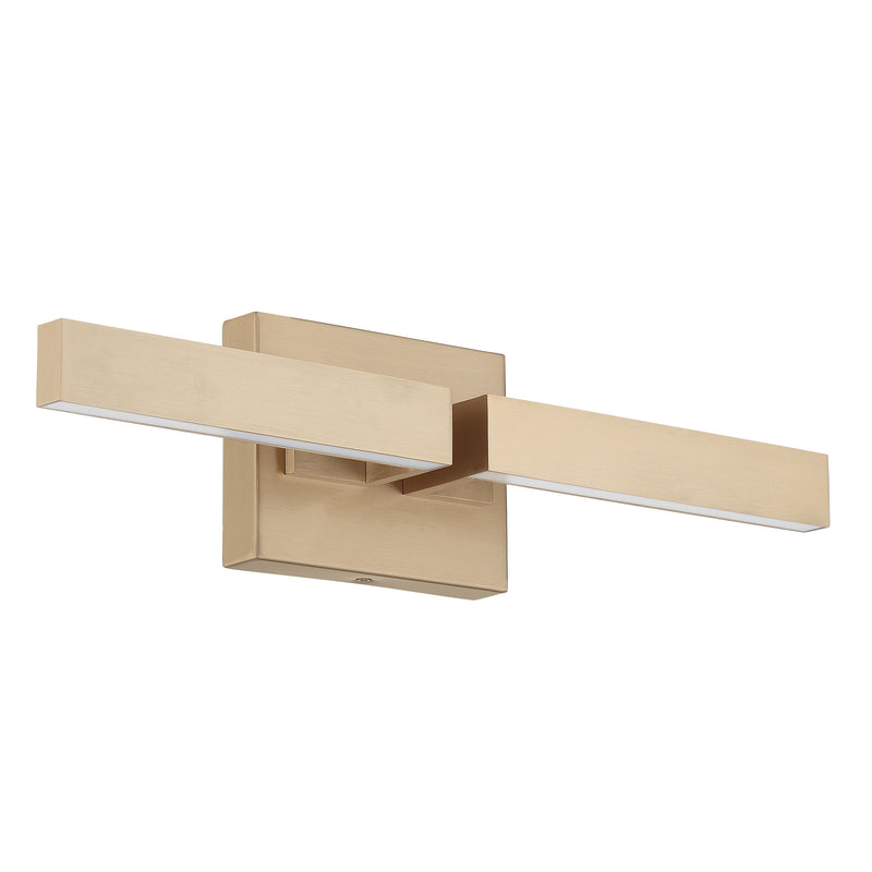 Eero 18" 5CCT LED Vanity Light - Champagne Gold