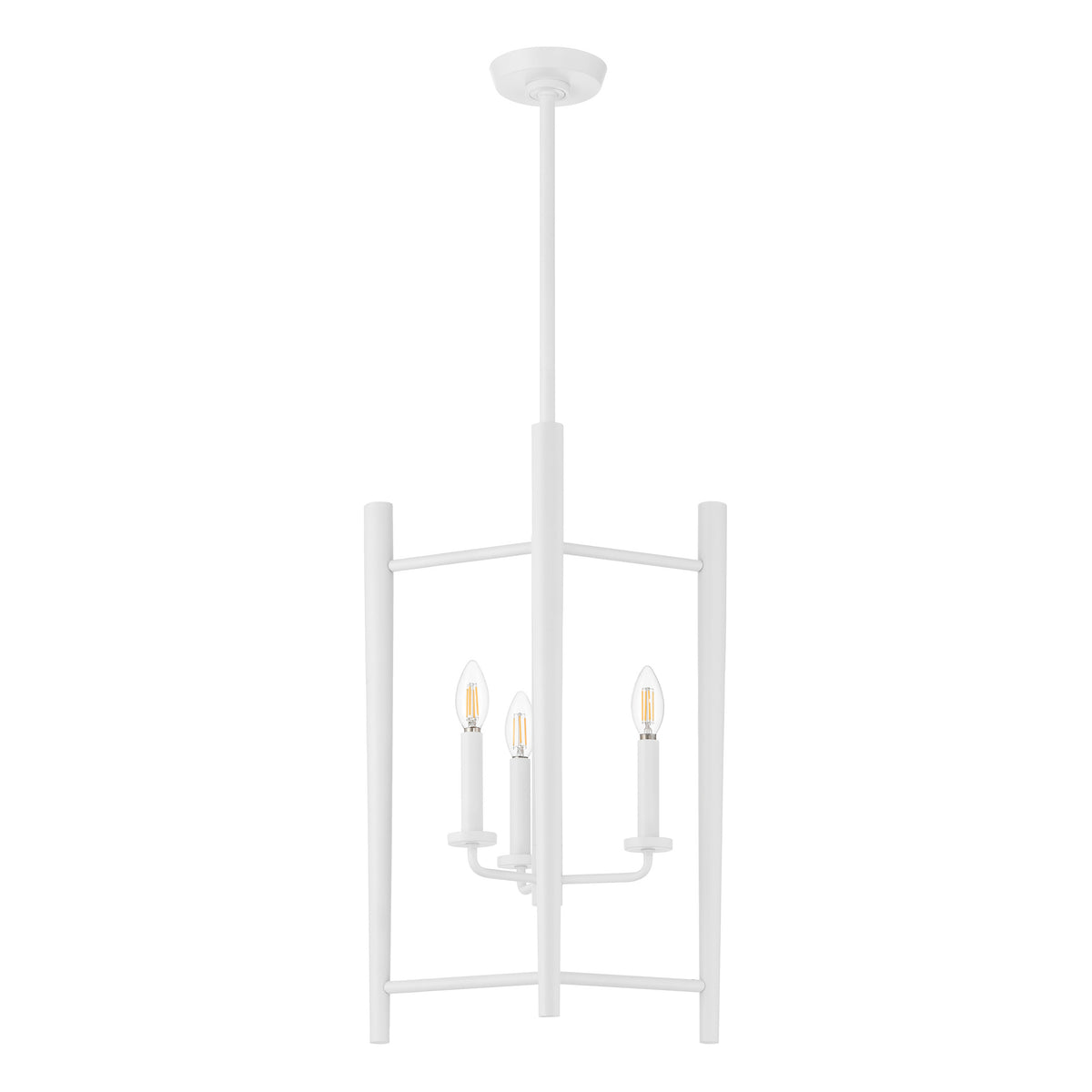 Seth 18" Pendant Light - Textured White