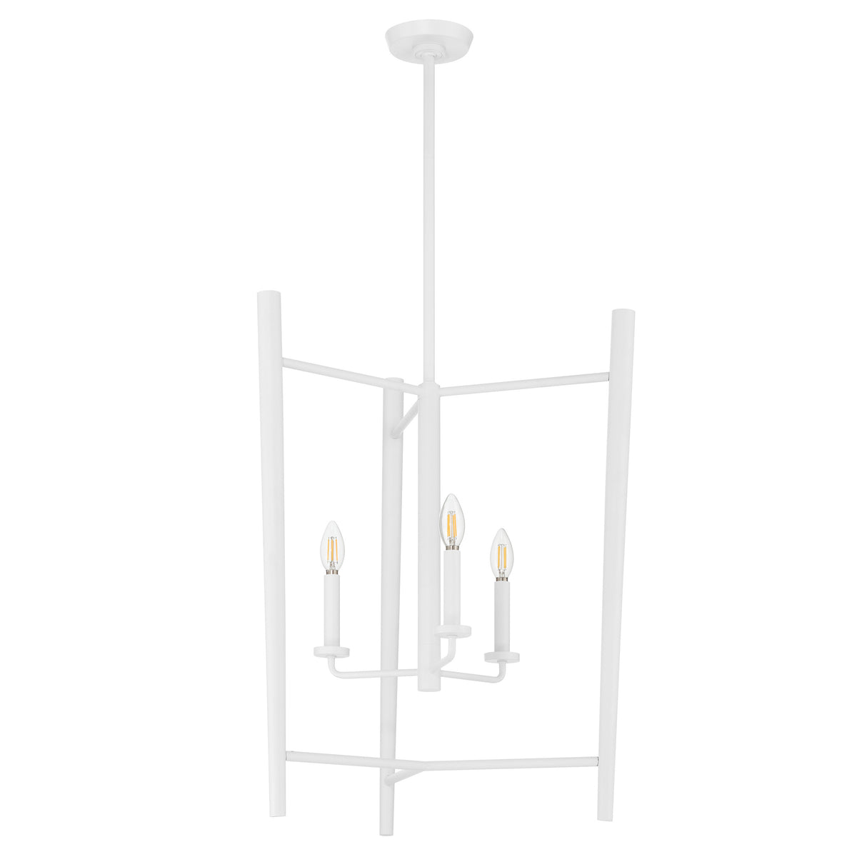 Seth 24" Pendant Light - Textured White