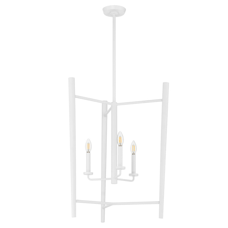 Seth 24" Pendant Light - Textured White