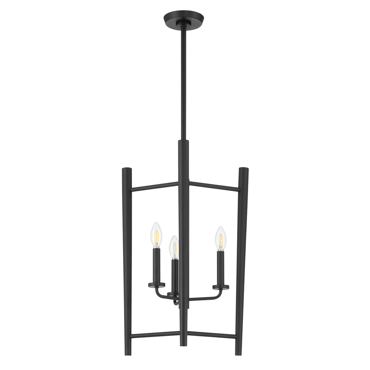 Seth 18" Pendant Light - Textured Black