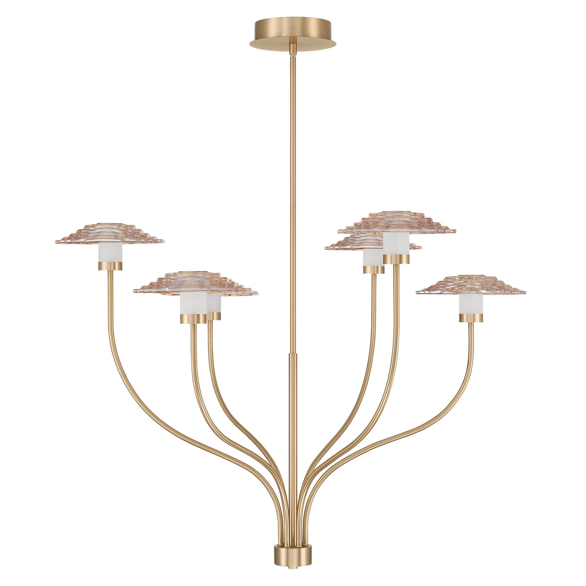 Elton 38" 5CCT LED Chandelier
