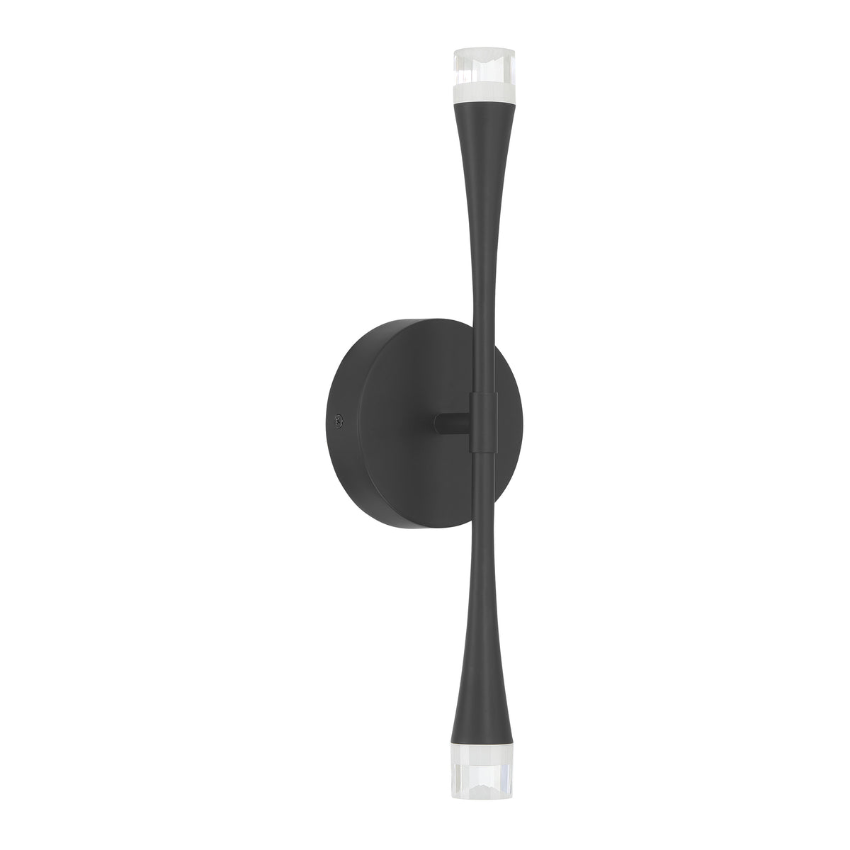 Brett 16" 5CCT LED Wall Sconce - Textured Black