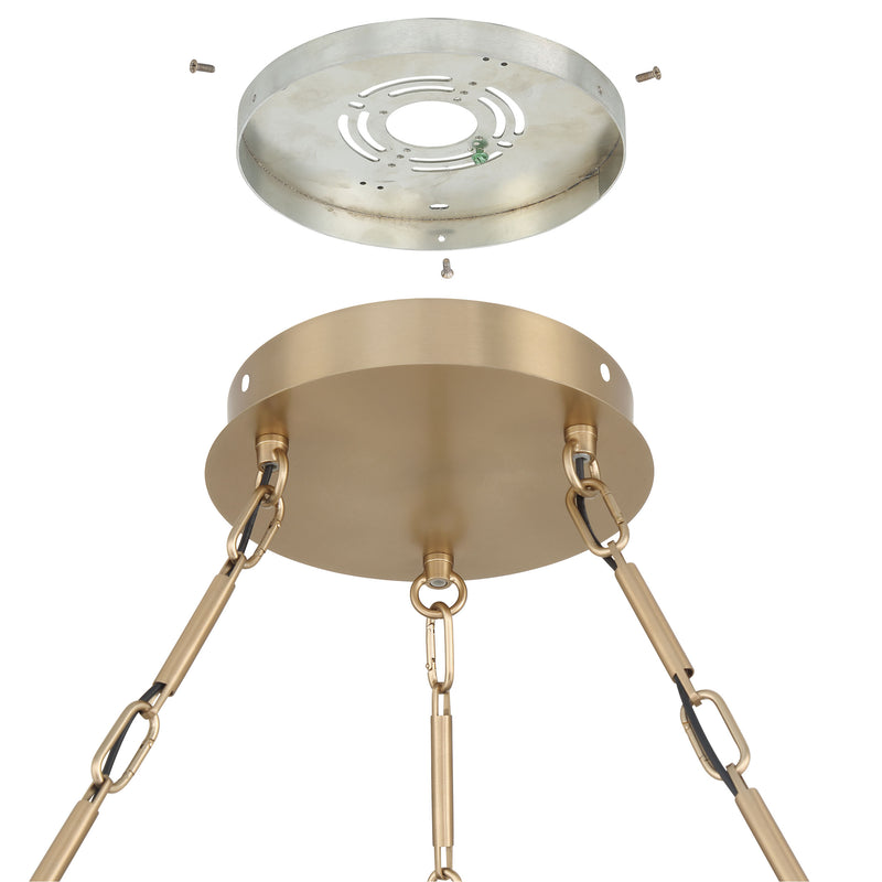 Wales 50" 5CCT LED Chandelier