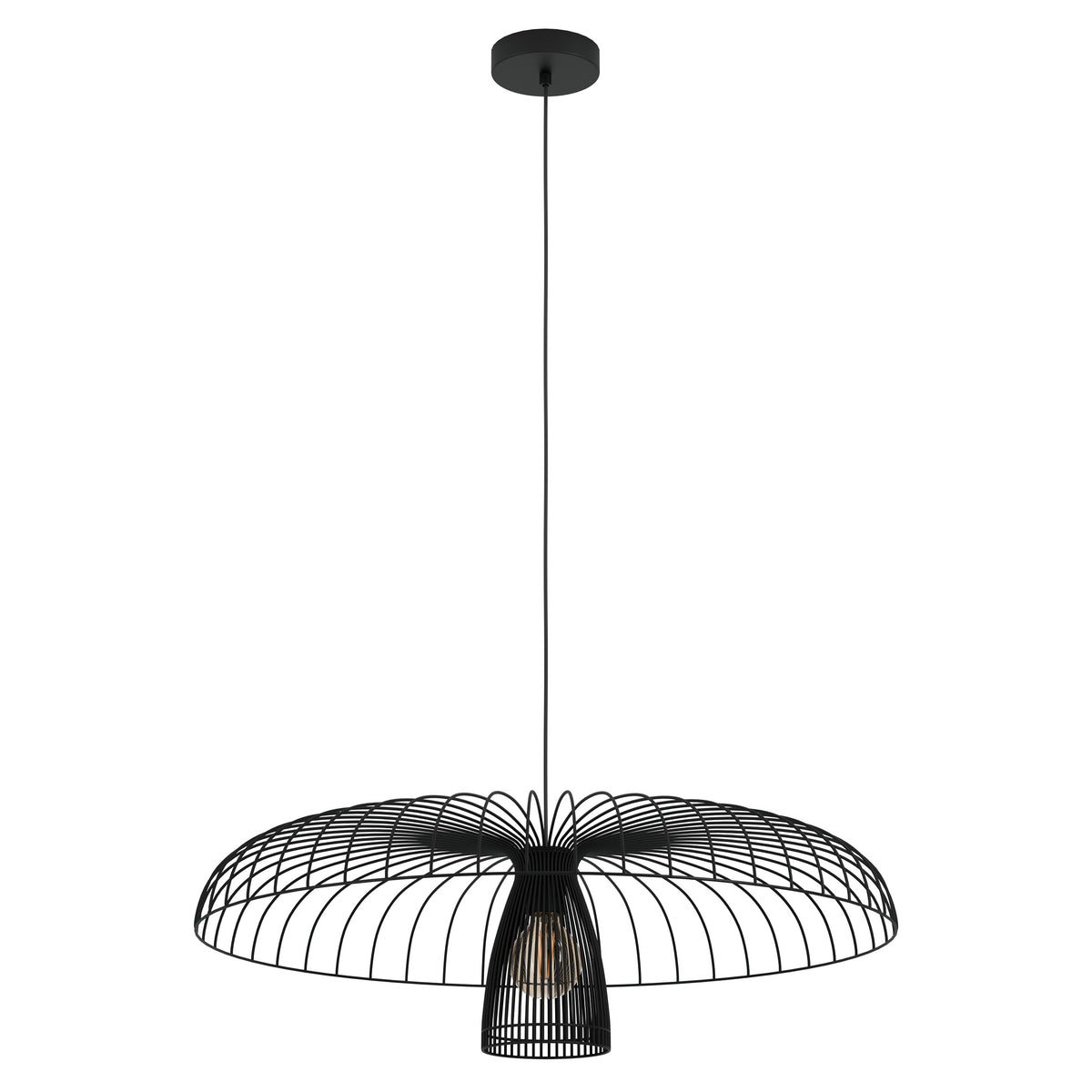 Champerico 30" Pendant Light - Textured Black
