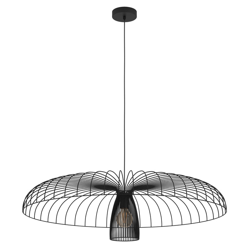 Champerico 39" Pendant Light - Textured Black