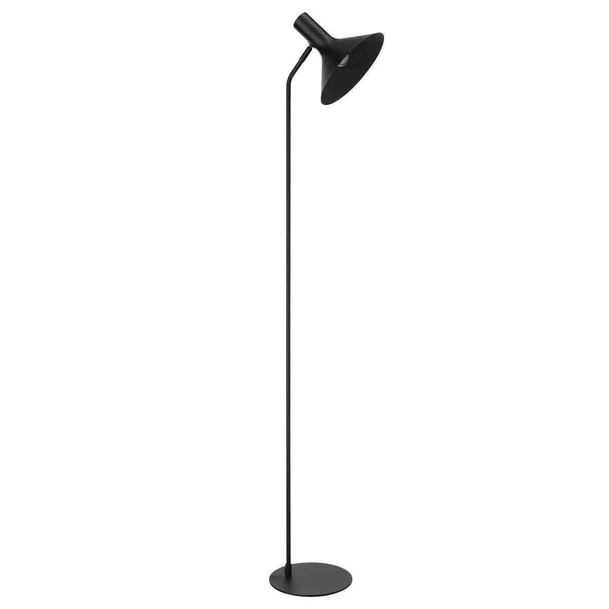 Morescana 65" Floor Lamp - Textured Black