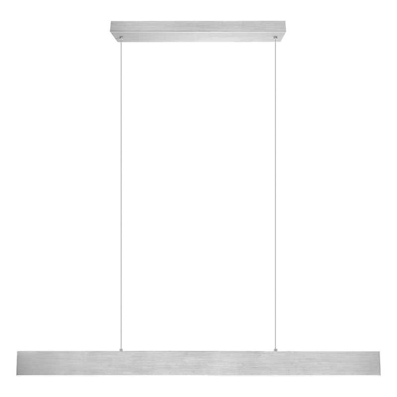 Climene 46" LED Linear Chandelier - Brushed Aluminum