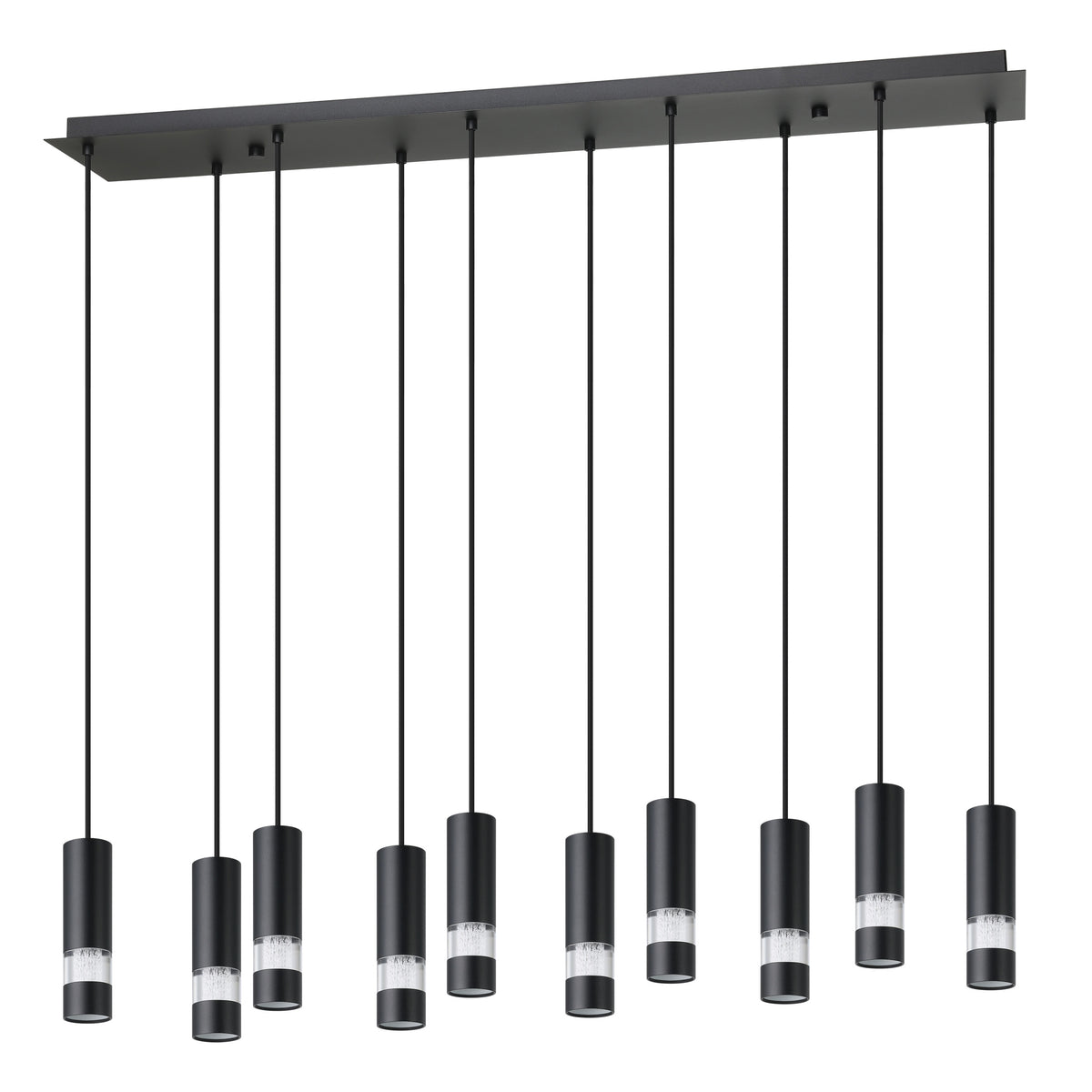 Bernabeta 46" Pendant Light - Textured Black