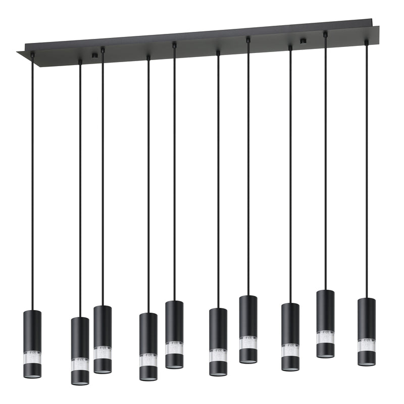 Bernabeta 46" Pendant Light - Textured Black
