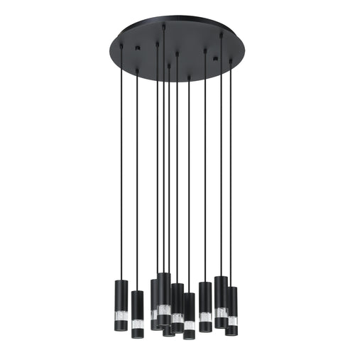 Bernabeta 23" Pendant Light - Textured Black