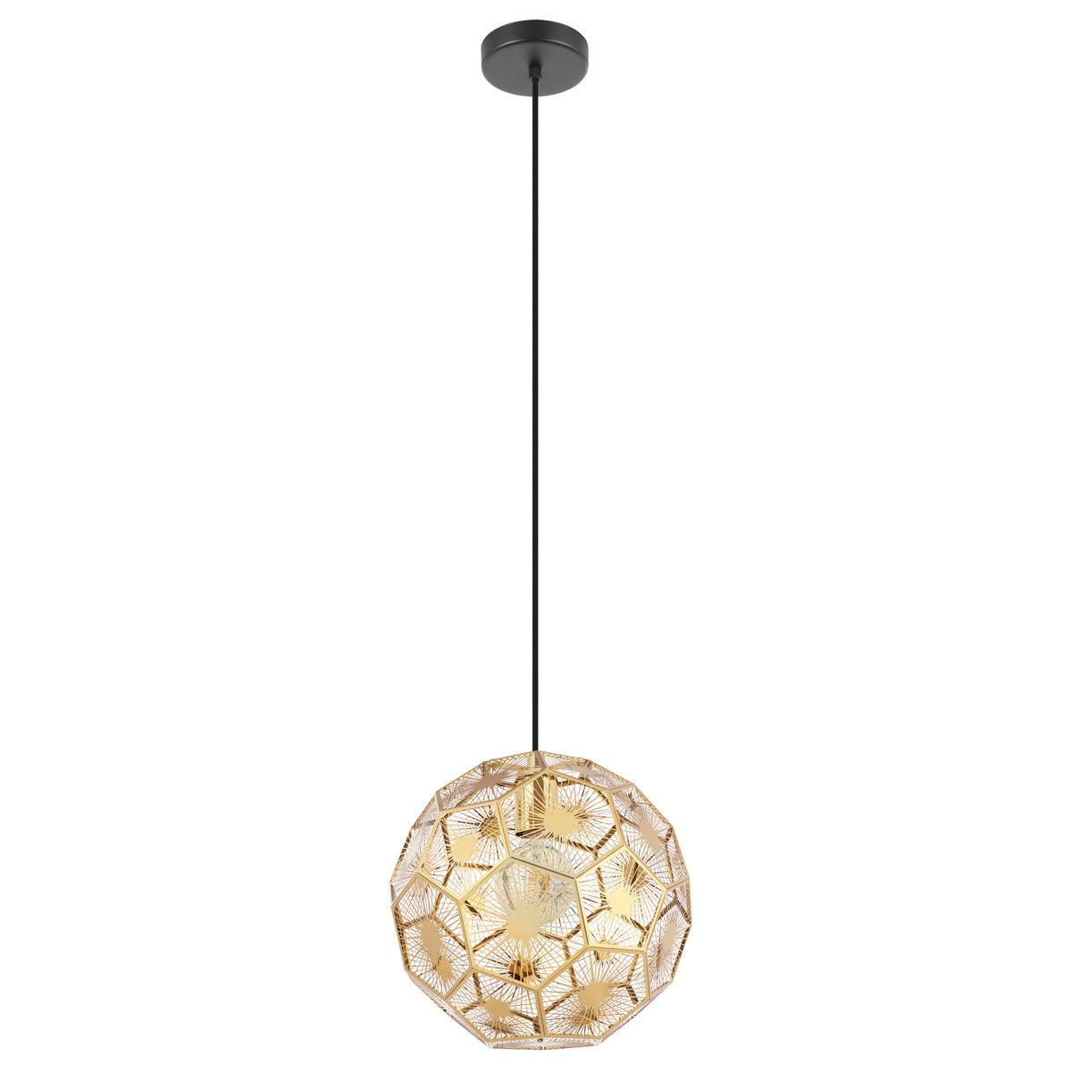 Skoura 12" Pendant Light - Brass