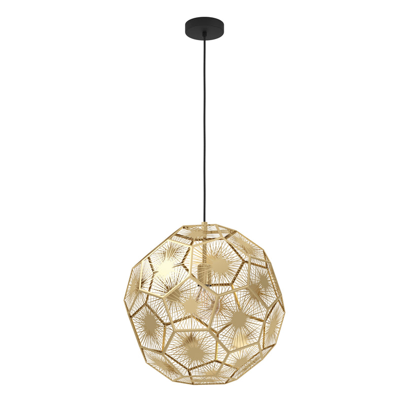 Skoura 19" Pendant Light - Brass