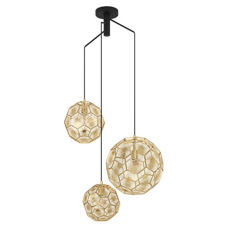 Skoura 27" Pendant Light - Brass