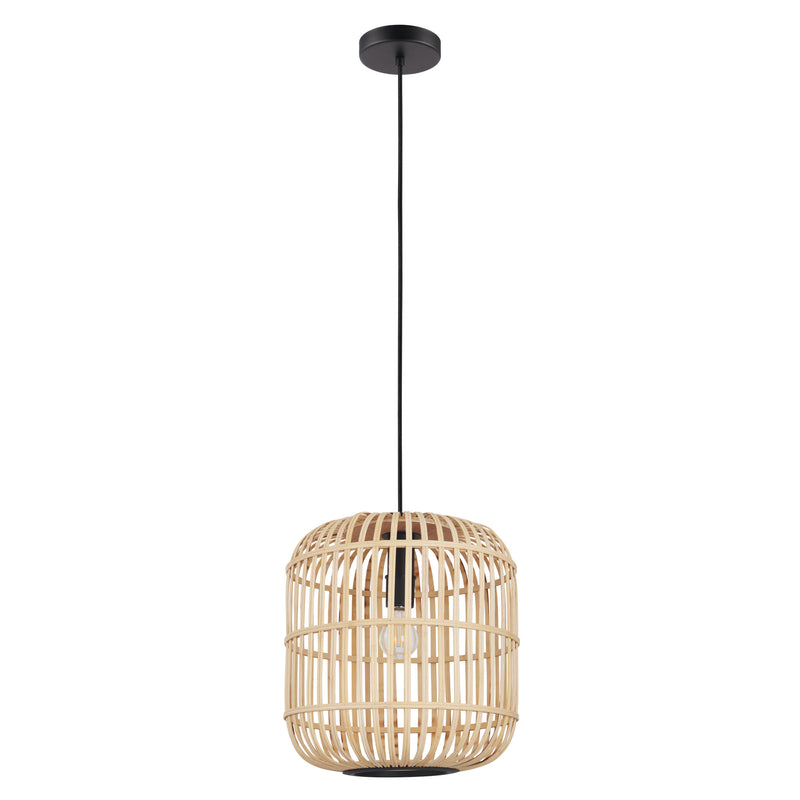Bordesley 14" Pendant Light - Textured Black