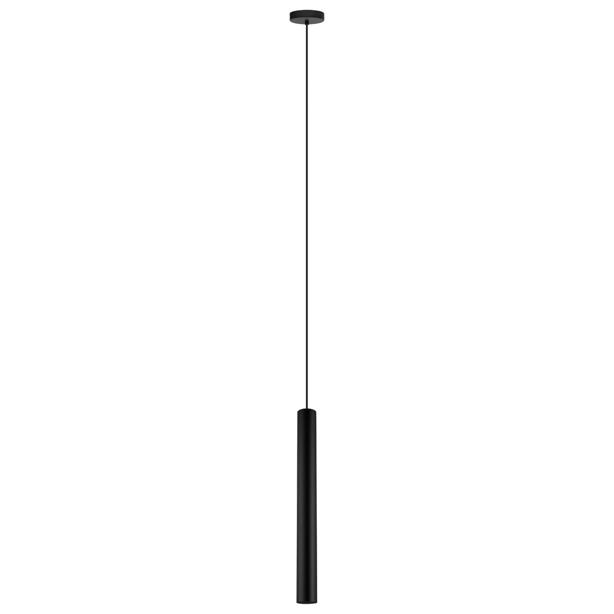Tortoreto 2" Large Pendant Light - Textured Black