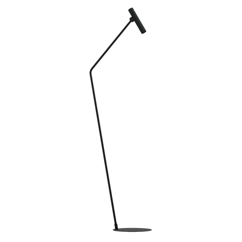 Almudaina 62" LED Floor Lamp - Textured Black