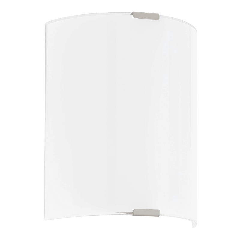 Grafik 8" LED Wall Sconce - Silver