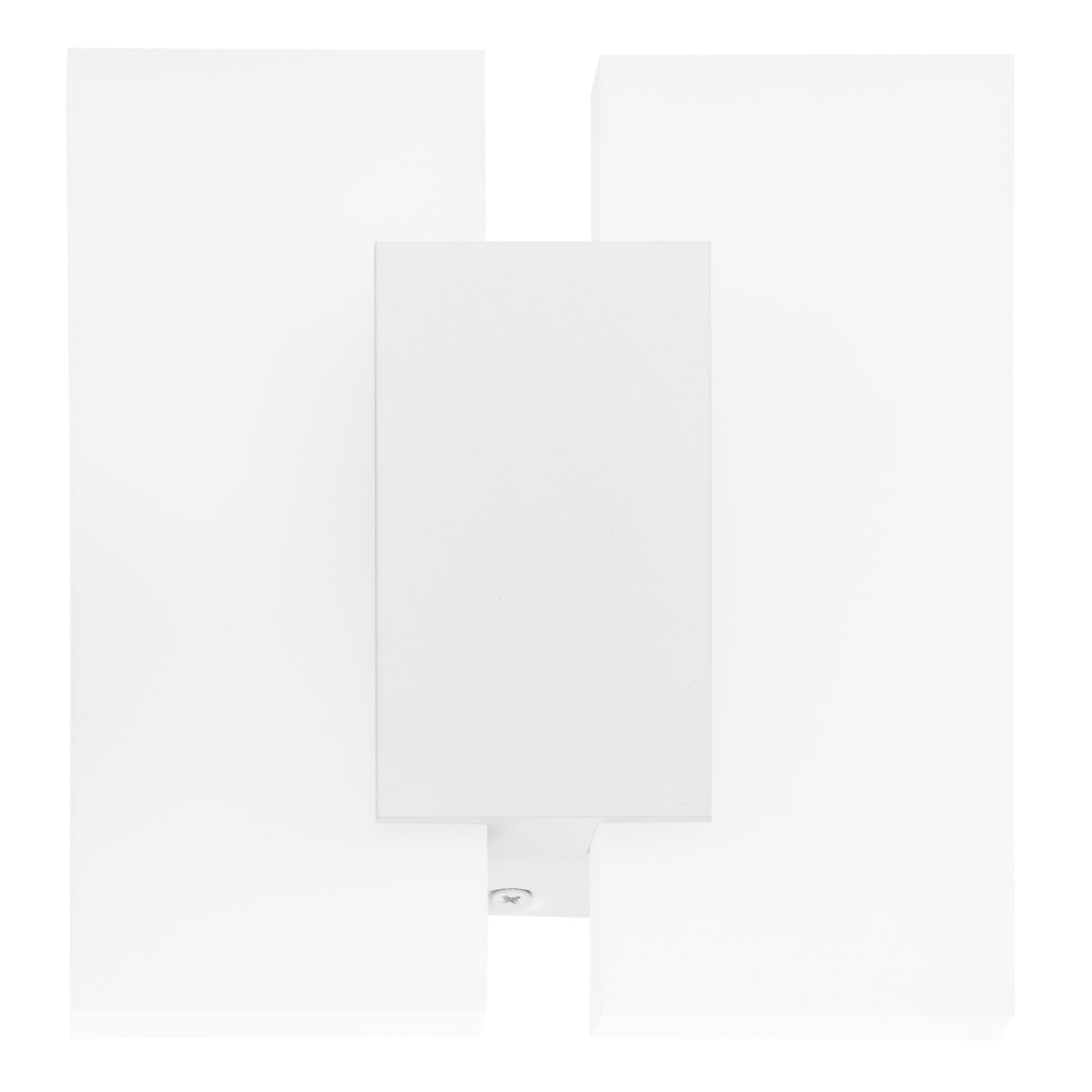 Metrass 2 8" LED Wall Sconce - Textured White