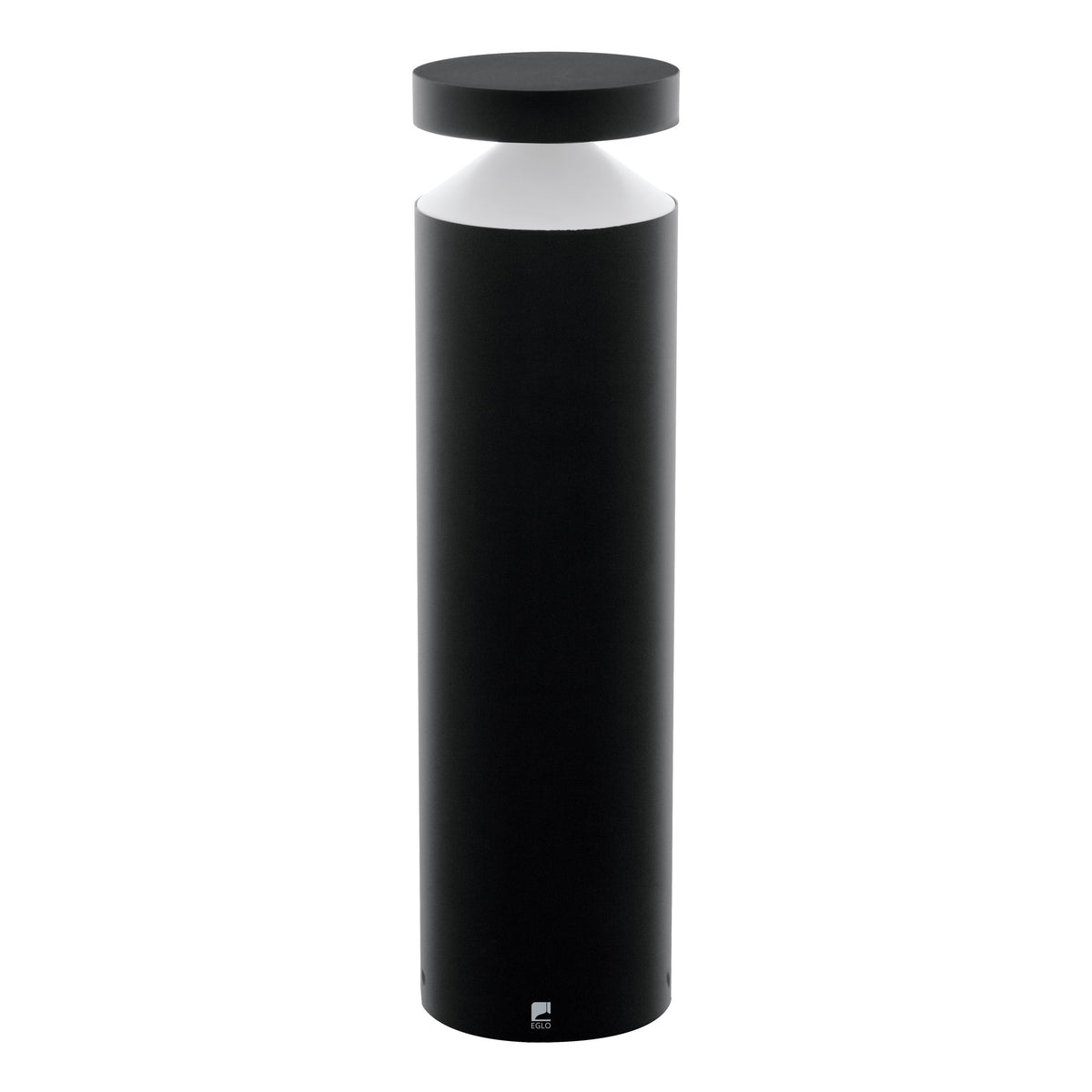 Melzo 17" LED Exterior Bollard - Textured Black